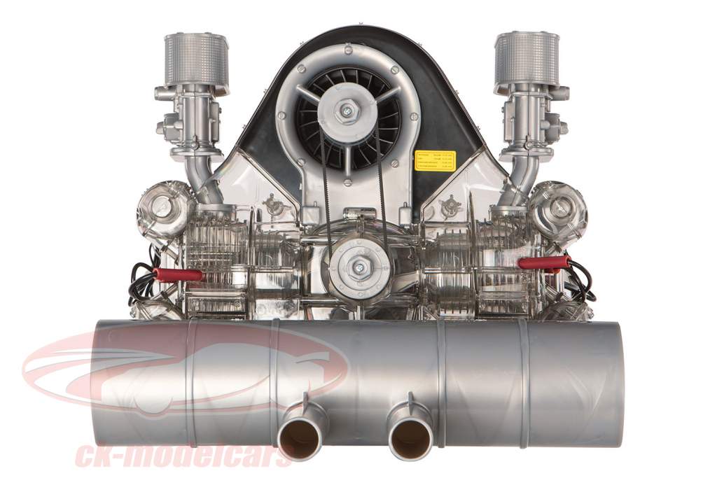 Porsche motor de carreras Carrera 4 cilindros Modelo Boxer tipo 547 año de construcción 1953 equipo 1:3 Franzis