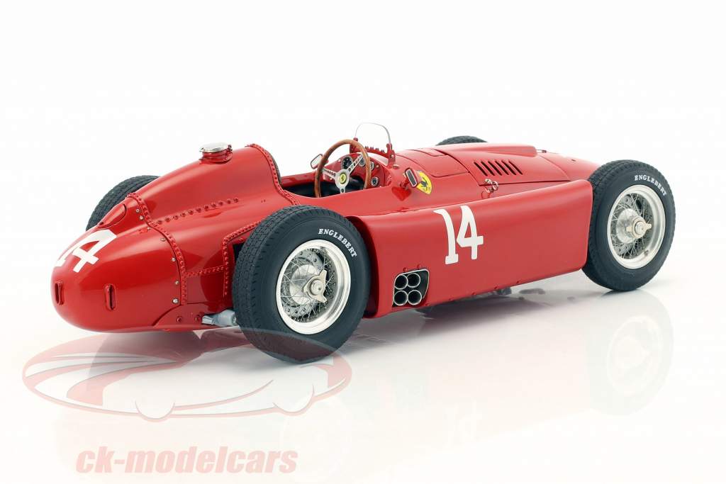 Peter Collins Ferrari D50 #14 勝者 フランス語 GP 式 1 1956 1:18 CMC