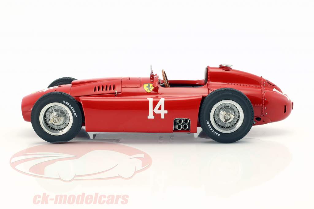 Peter Collins Ferrari D50 #14 vincitore francese GP formula 1 1956 1:18 CMC