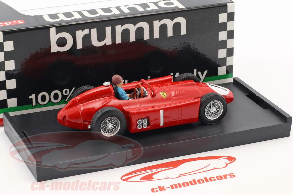 J. M. Fangio Ferrari D50 #1 勝者 イギリス人 GP F1 世界チャンピオン 1956 1:43 Brumm