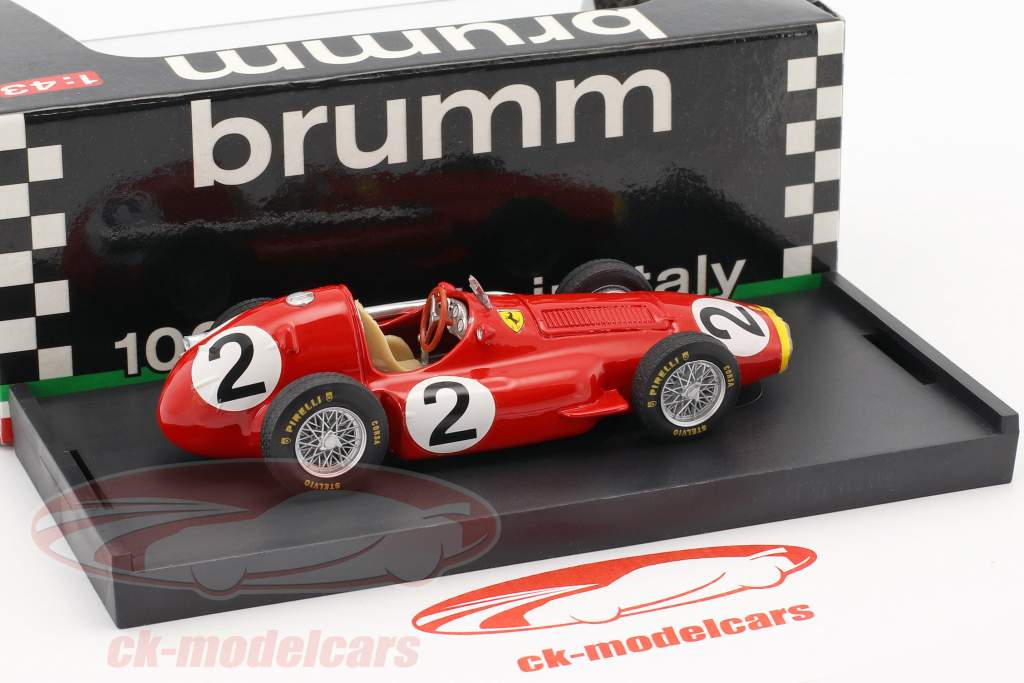 Mike Hawthorn Ferrari 555 Squalo #2 7th NiederlandeGP Formel 1 1955 1:43 Brumm