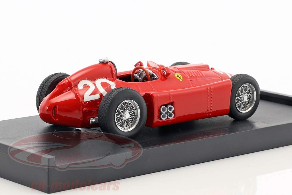 Juan Manuel Fangio Ferrari D50 #20 2e Monaco GP formule 1 Champion du monde 1956 1:43 Brumm