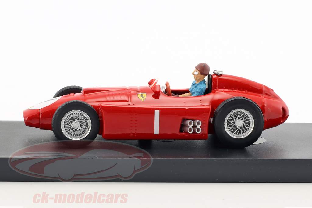 J. M. Fangio Ferrari D50 #1 Ganador británico GP F1 Campeón mundial 1956 1:43 Brumm