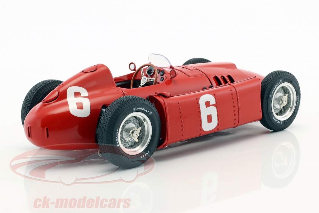 2-Car Set: A. Ascari Lancia D50 #6 Turin GP 1955 & A. Pilette Ferrari D50 Belgien GP 1956 1:18 CMC