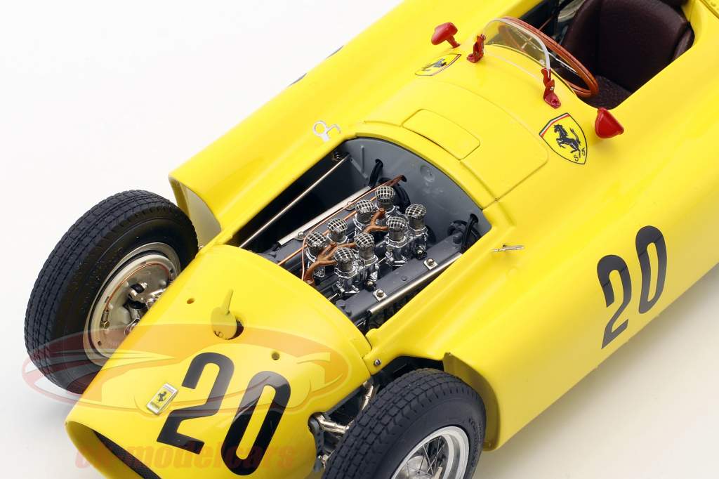 2-Car Set: A. Ascari Lancia D50 #6 都灵 GP 1955 & A. Pilette Ferrari D50 比利时 GP 1956 1:18 CMC