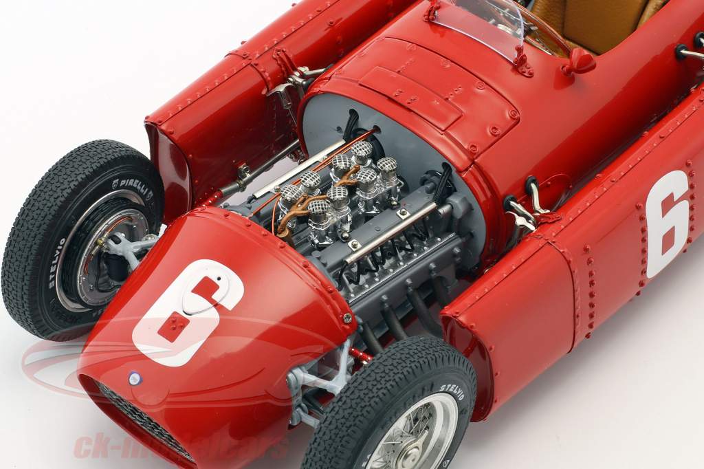 2-Car Set: A. Ascari Lancia D50 #6 Torino GP 1955 & A. Pilette Ferrari D50 Belgio GP 1956 1:18 CMC