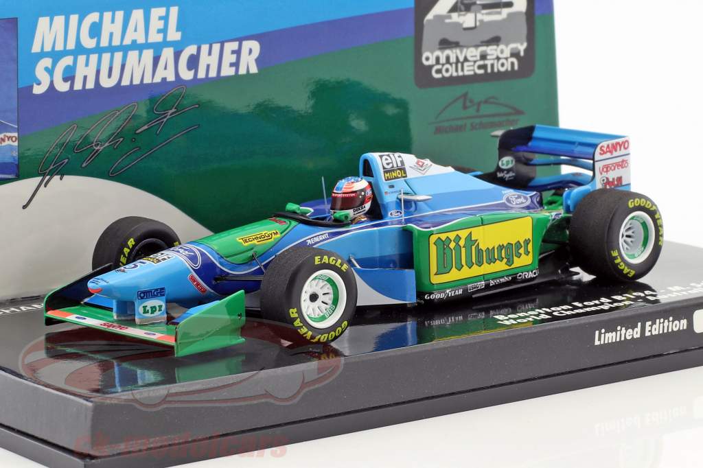 Michael Schumacher Benetton B194 #5 Australian GP World Champion formula 1 1994 1:43 Minichamps