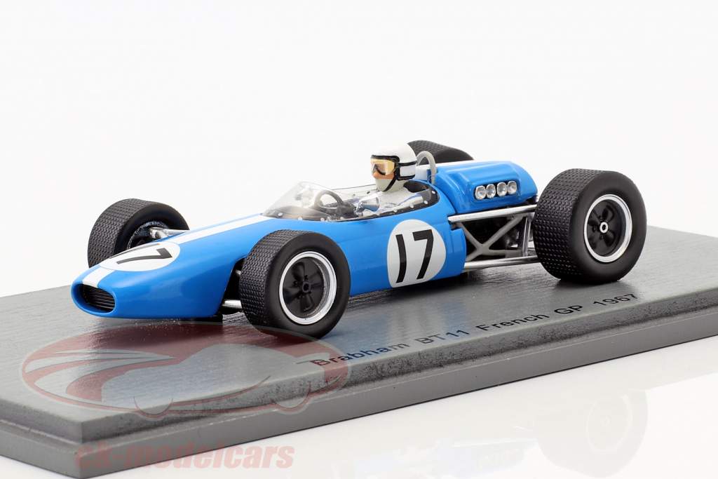 Bob Anderson Brabham BT11 #17 Frankreich GP Formel 1 1967 1:43 Spark