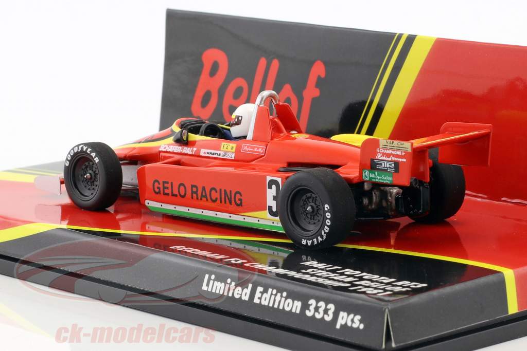 Stefan Bellof Ralt RT3 #3 formule 3 kampioenschap 1981 1:43 Minichamps