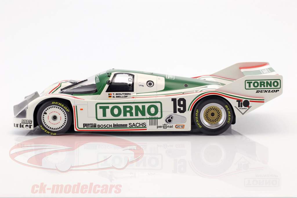 Porsche 962 C #19 第三 1000km Mugello 1985 Bellof, Boutsen 1:18 Norev