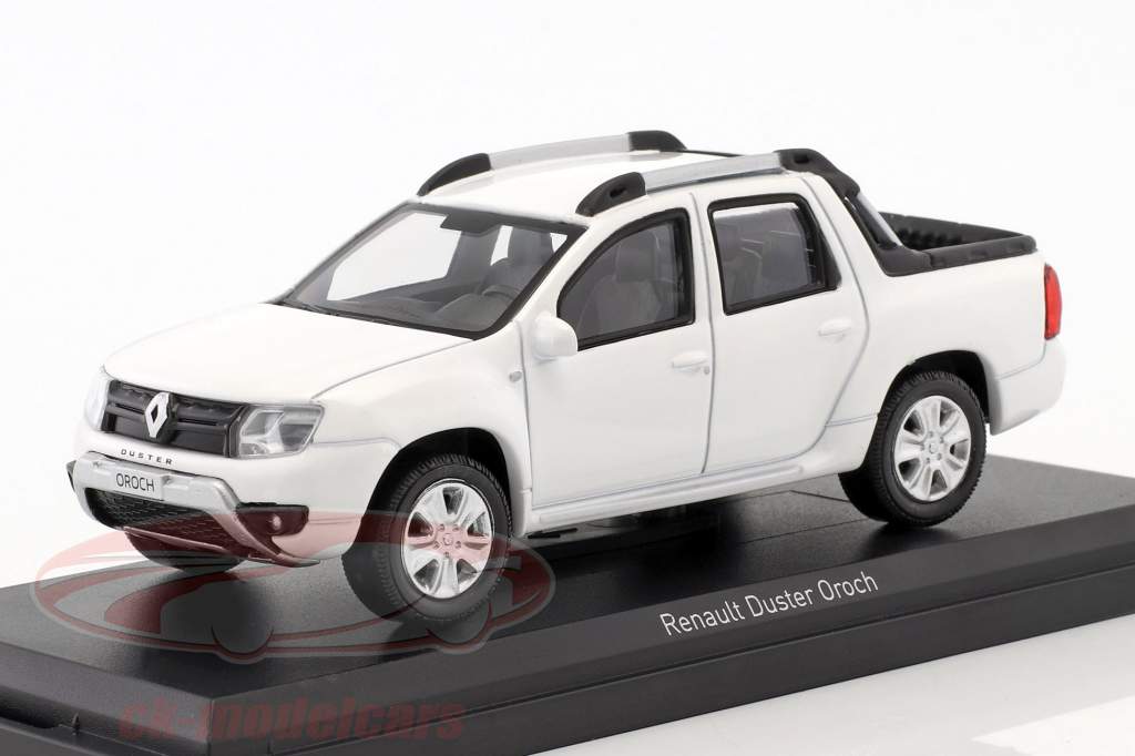 Renault Duster Oroch Opførselsår 2015 hvid 1:43 Norev