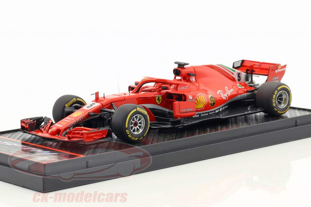 Sebastian Vettel Ferrari SF71H #5 ganador australiano GP fórmula 1 2018 1:43 BBR