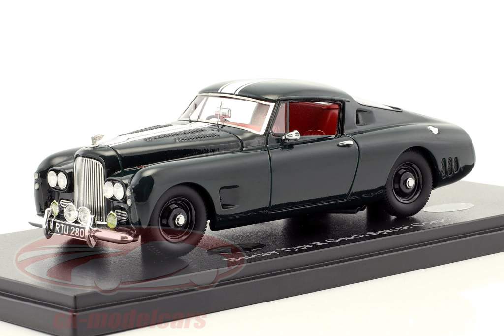 Bentley Type R Gooda Special coupe year 1954 dark green / White 1:43 AutoCult