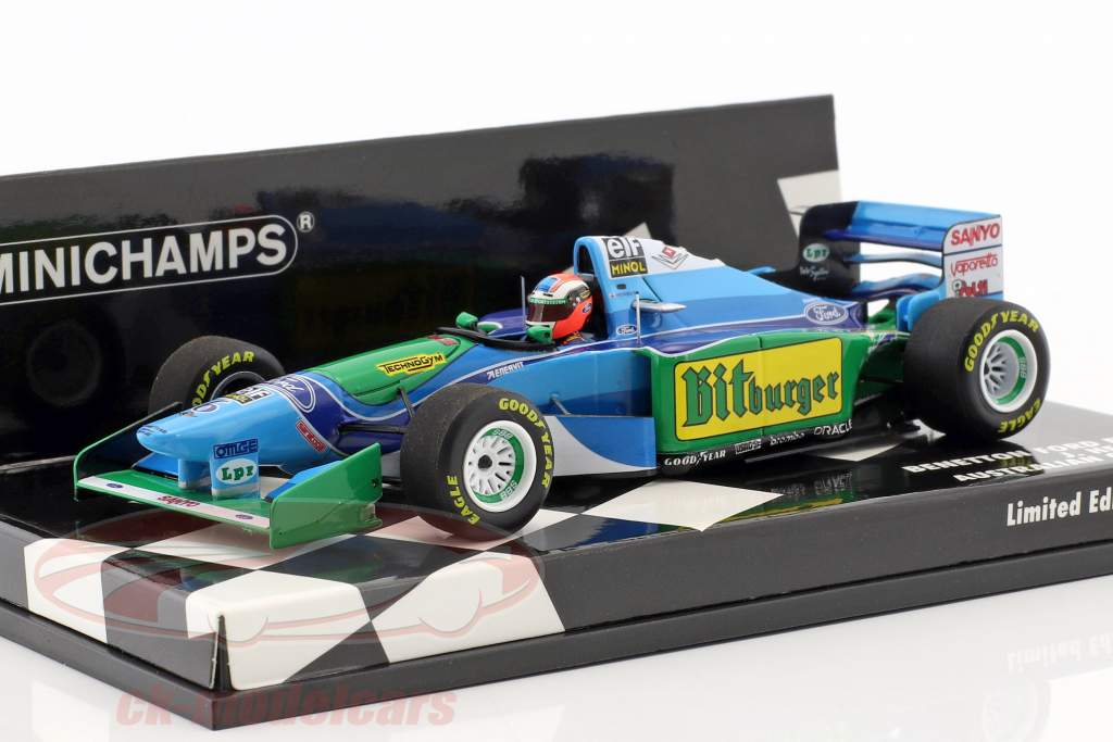 Johnny Herbert Benetton B194 #6 Australien GP Formel 1 1994 1:43 Minichamps