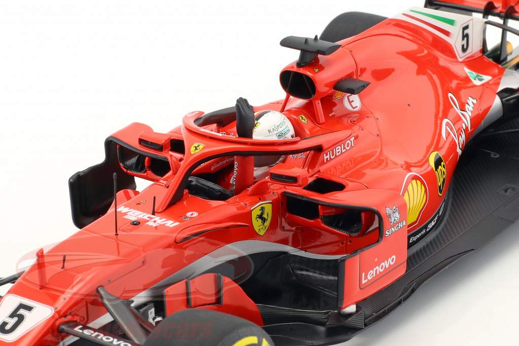 Sebastian Vettel Ferrari SF71H #5 победитель австралиец GP формула 1 2018 1:18 BBR