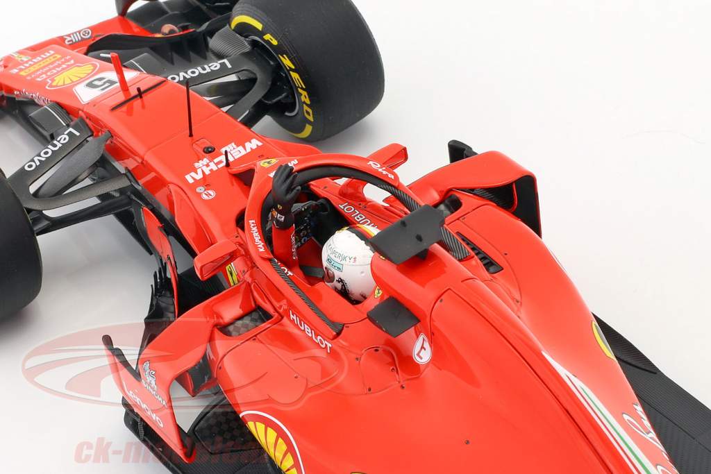 Sebastian Vettel Ferrari SF71H #5 Winner Australian GP formula 1 2018 1:18 BBR
