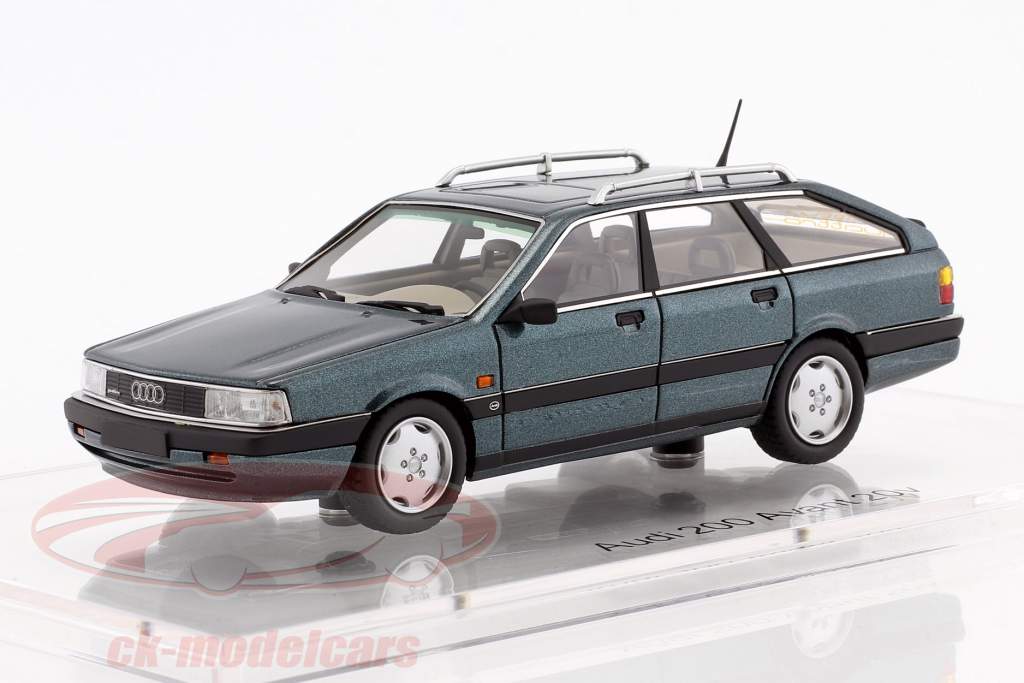Audi 200 Avant 20V Quattro année de construction 1991 lago bleu métallique 1:43 DNA Collectibles