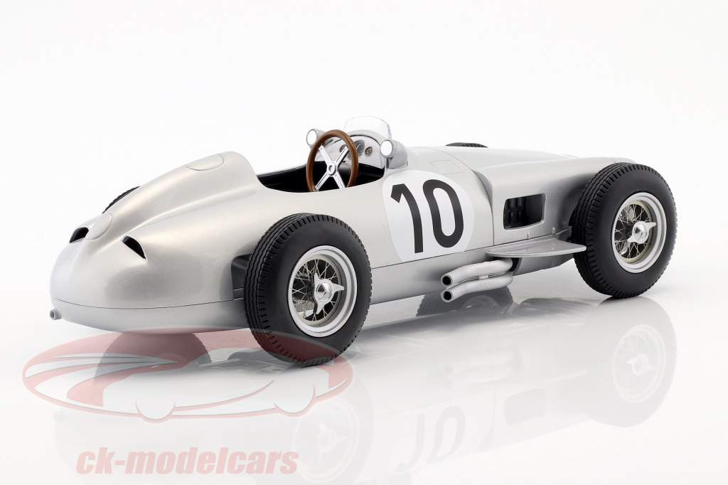 J.M. Fangio Mercedes-Benz W196 #10 segundo británico GP campeón del mundo fórmula 1 1955 1:18 iScale