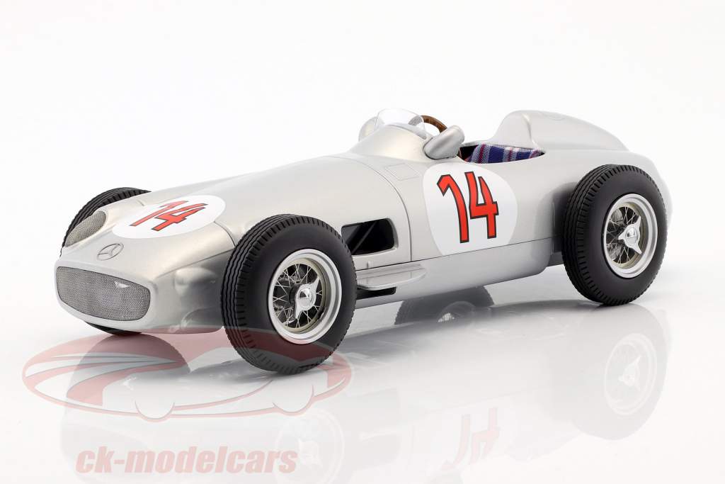 Stirling Moss Mercedes-Benz W196 #14 2nd Belgien GP Formel 1 1955 1:18 iScale