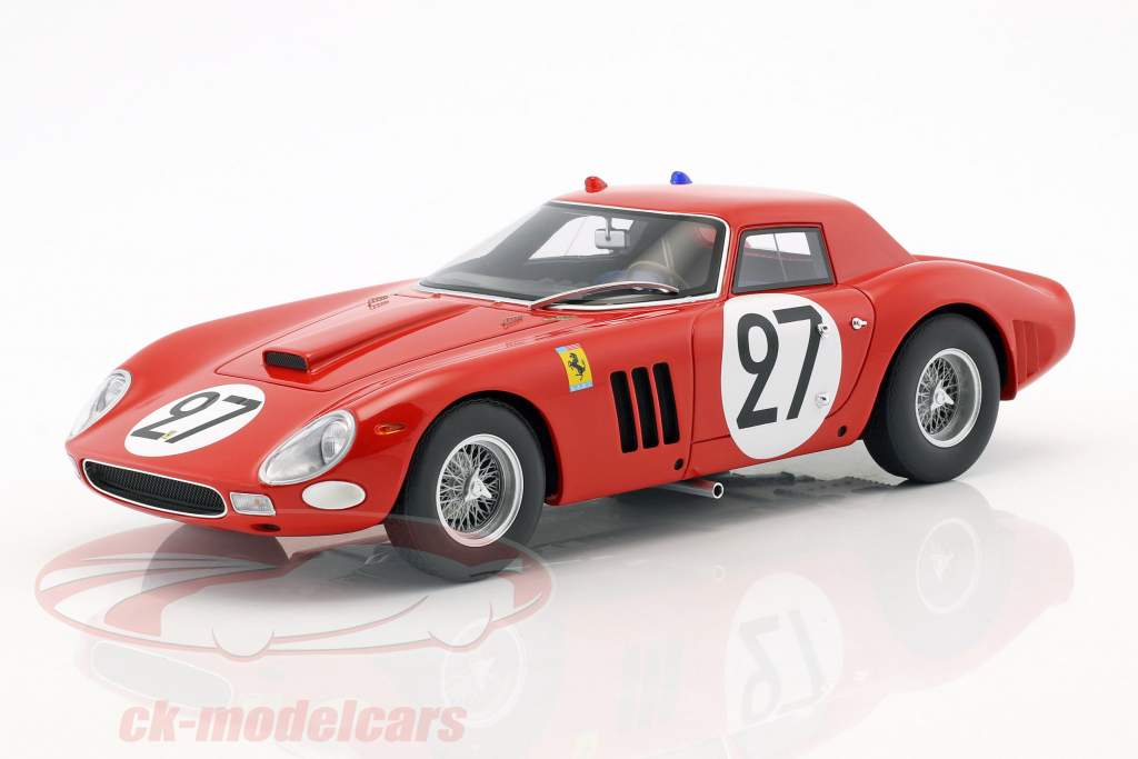 Ferrari 250 GTO 64 #27 noveno 24h LeMans 1964 Tavano, Grossmann 1:18 CMR