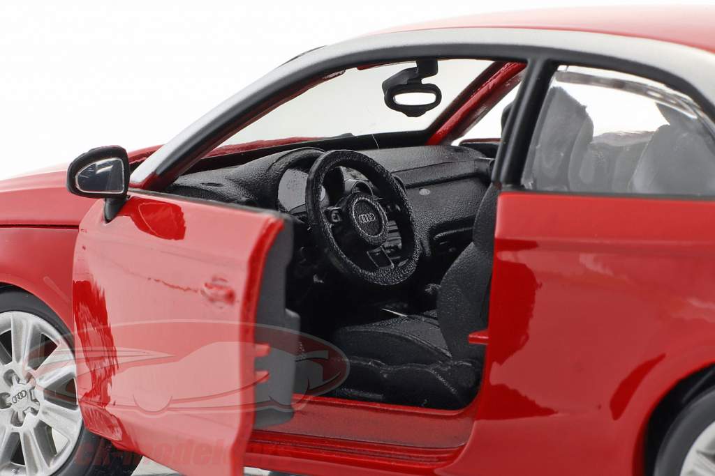 Audi A1 (8X) vermelho 1:24  Bburago