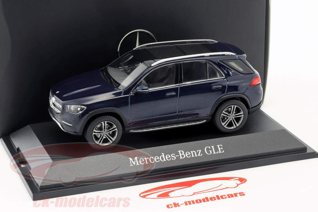 Mercedes-Benz GLE (V167) anno di costruzione 2018 cavansite blu 1:43 Norev