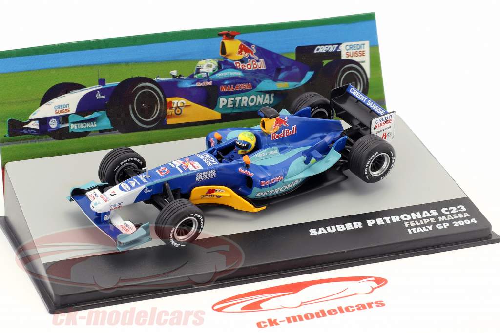 felipe massa sauber c23 12 イタリア gp 式 1 2004 1 43 altaya