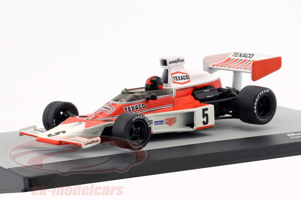 E. Fittipaldi McLaren M23 #5 чемпион мира Испания GP формула 1 1974 1:43 Altaya