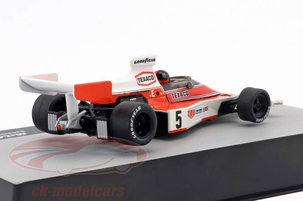E. Fittipaldi McLaren M23 #5 campione del mondo Spagna GP formula 1 1974 1:43 Altaya
