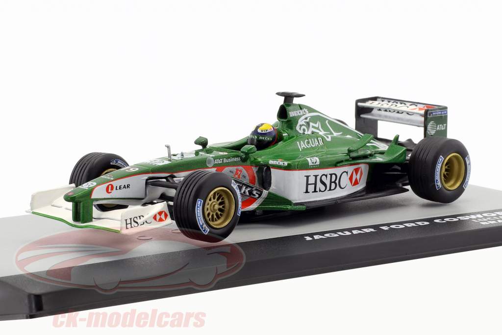 Altaya 1:43 Luciano Burti Jaguar R2 #19 Brazil GP formula 1 2001 