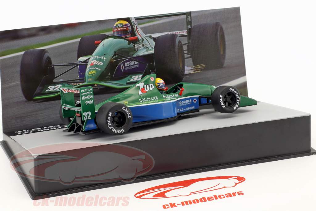 Roberto Moreno Jordan Ford 191 #32 Italië GP formule 1 1991 1:43 Altaya