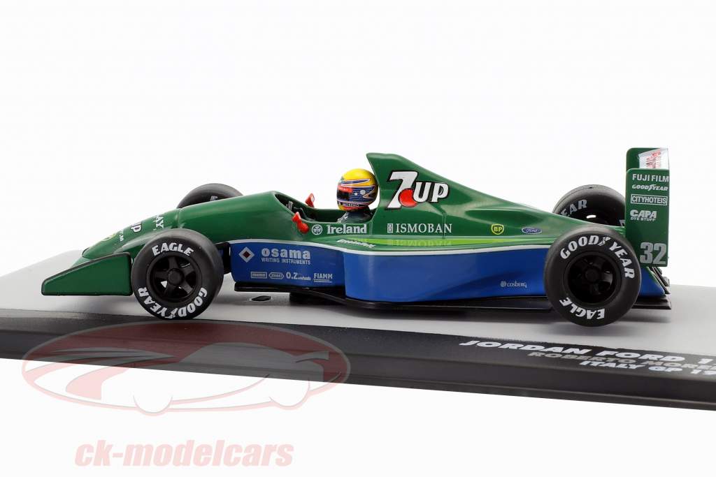 Roberto Moreno Jordan Ford 191 #32 Italy GP formula 1 1991 1:43 Altaya