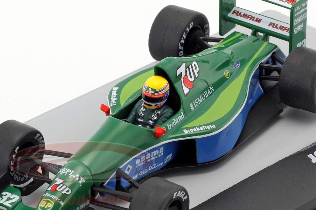 Roberto Moreno Jordan Ford 191 #32 Italia GP fórmula 1 1991 1:43 Altaya