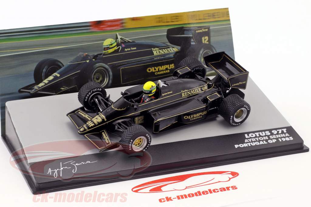 Altaya 1:43 Ayrton Senna Lotus 97T #12 Winner Portugal GP formula 