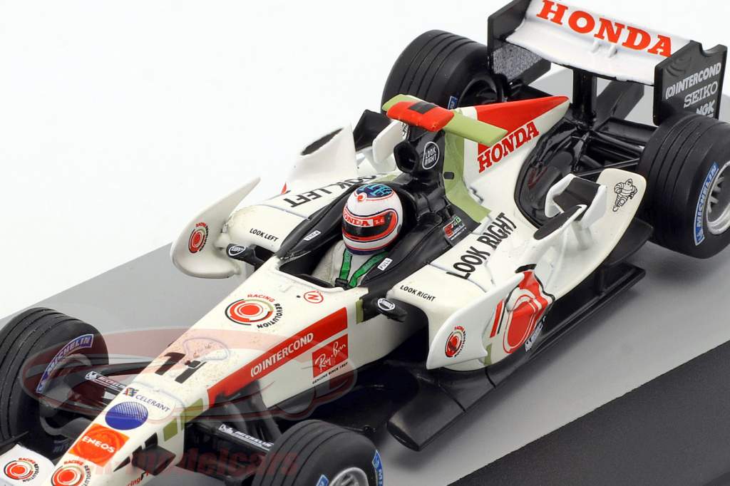 Rubens Barrichello Honda RA106 #11 Италия GP формула 1 2006 1:43 Altaya