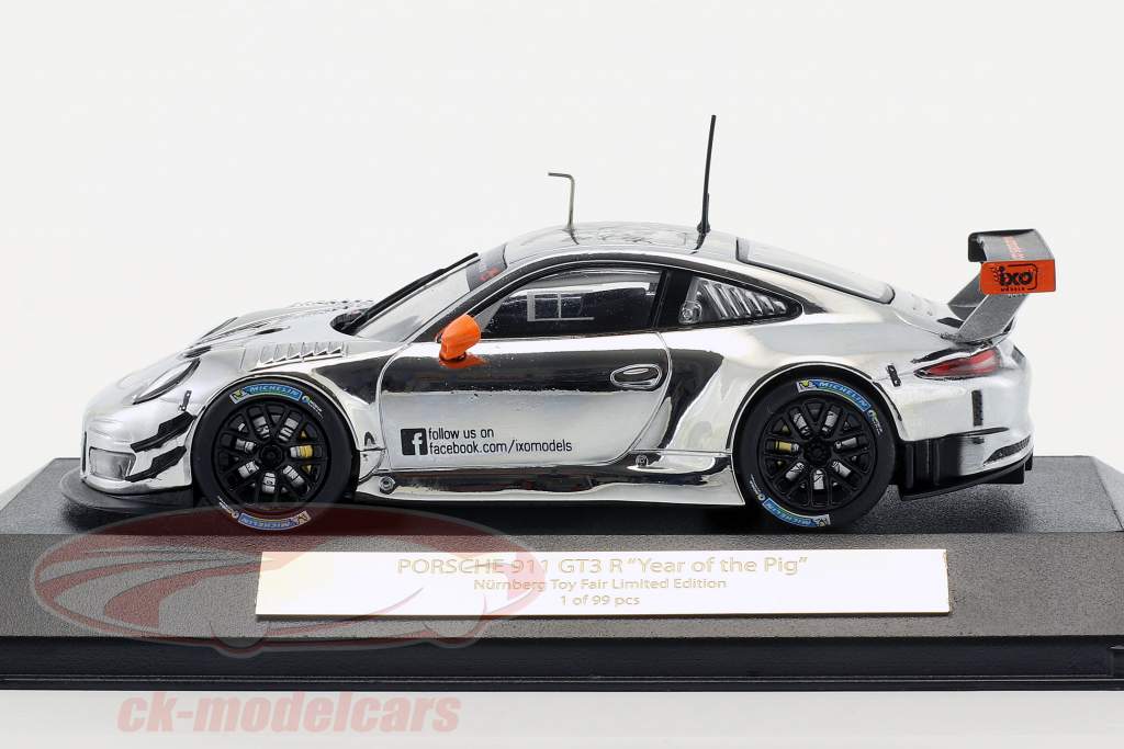 Porsche 911 GT3 R "Year of the Pig" Toy Fair Nürnberg 2019 Ixo