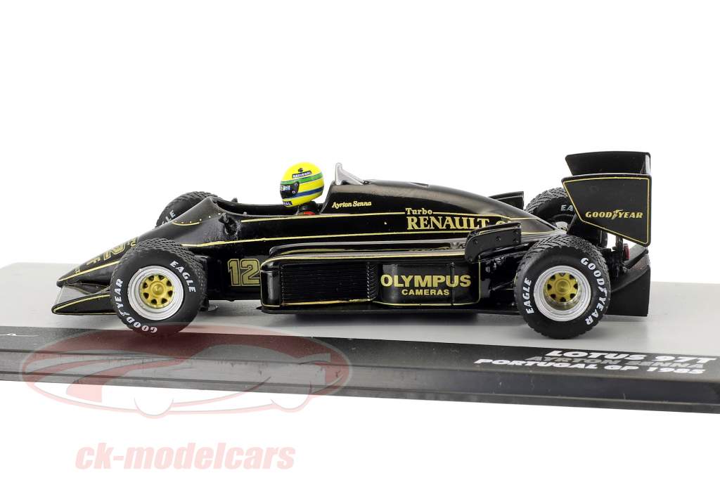 Ayrton Senna Lotus 97T #12 勝者 ポルトガル GP 式 1 1985 1:43 Altaya