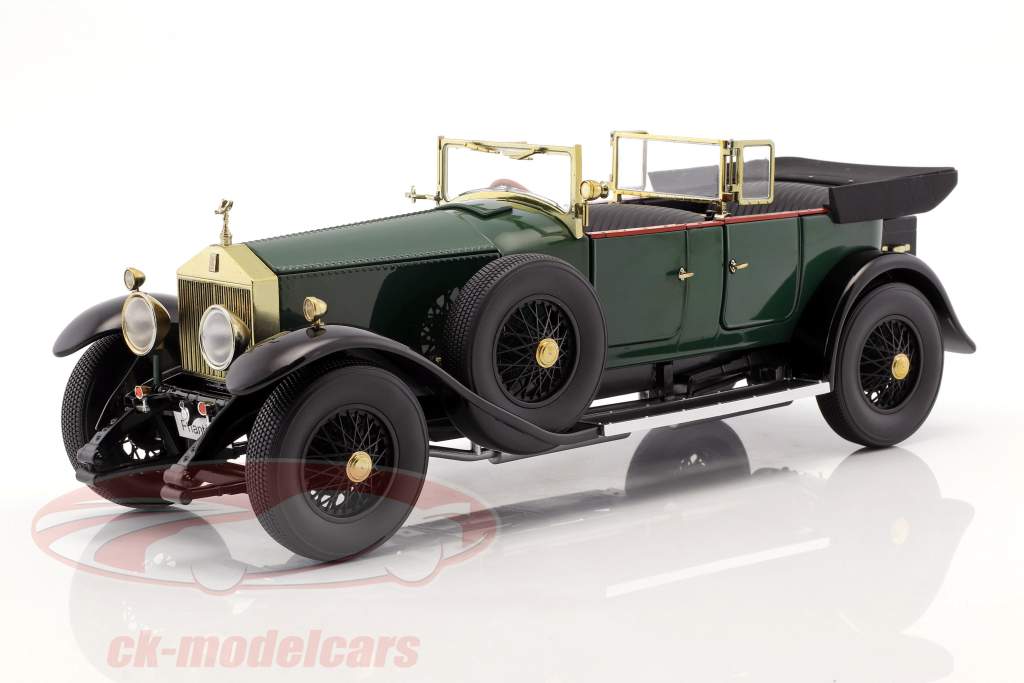 Rolls Royce Phantom I Cabriolet Opførselsår 1926 grøn 1:18 Kyosho