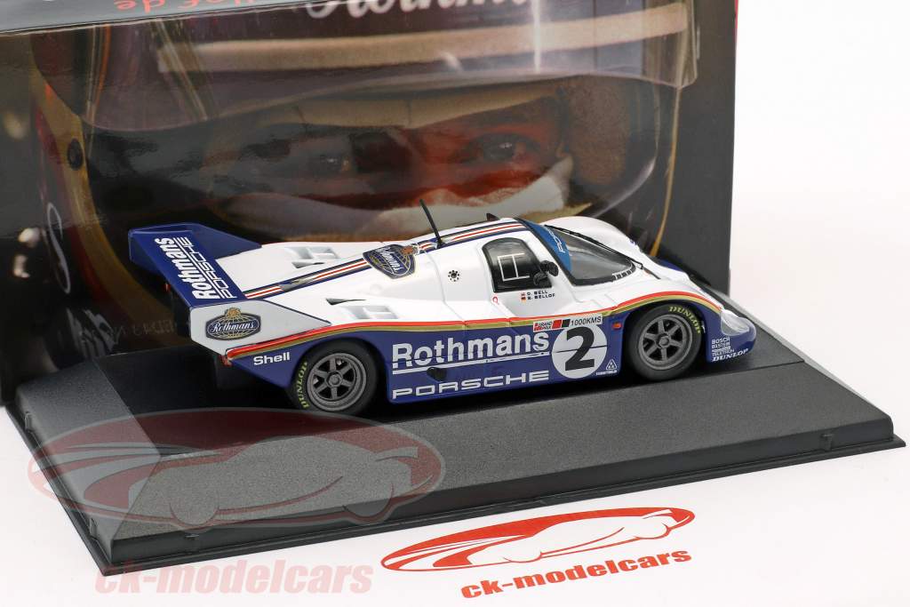 Porsche 956K #2 winnaar 1000km Silverstone 1984 Bellof, Bell 1:43 CMR