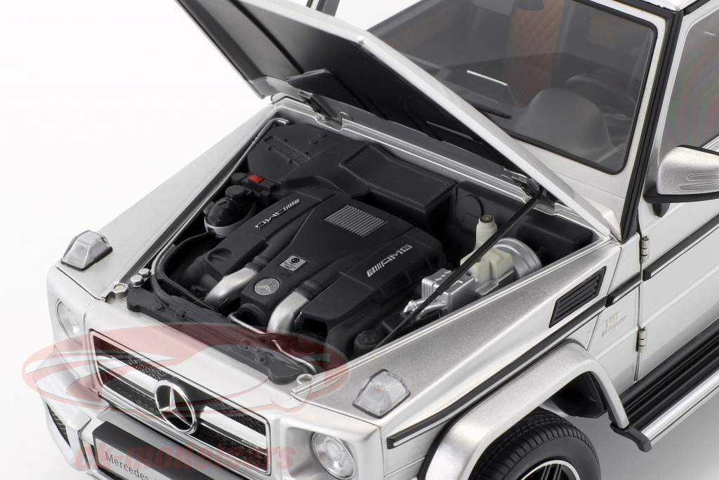 Mercedes-Benz AMG G 63 Opførselsår 2017 sølv 1:18 AUTOart