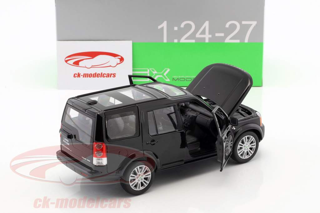 Land Rover Discovery 建造年份 2010 黑 1:24 Welly