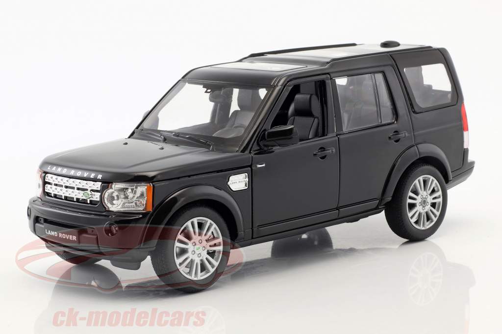 Land Rover Discovery Baujahr 2010 schwarz 1:24 Welly