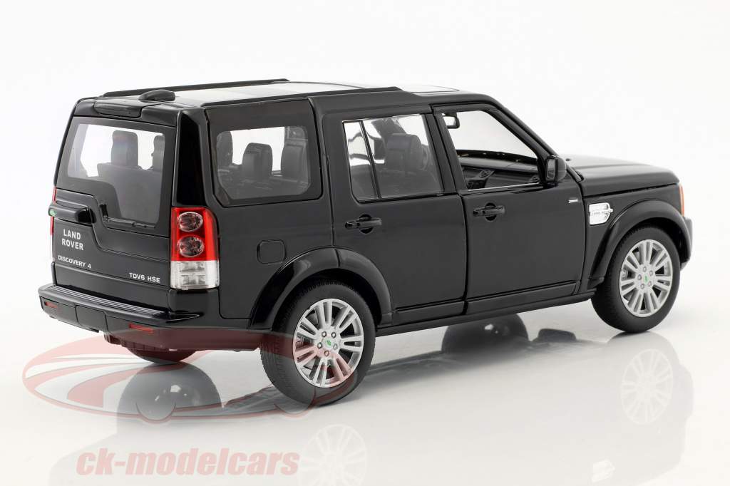 Land Rover Discovery Baujahr 2010 schwarz 1:24 Welly