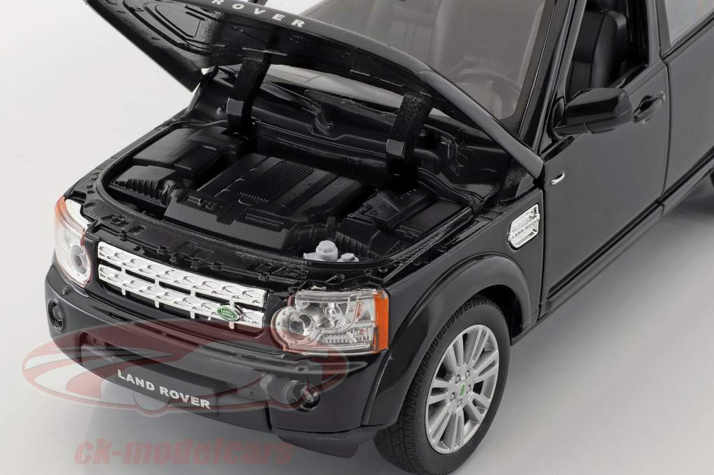 Land Rover Discovery 建造年份 2010 黑 1:24 Welly