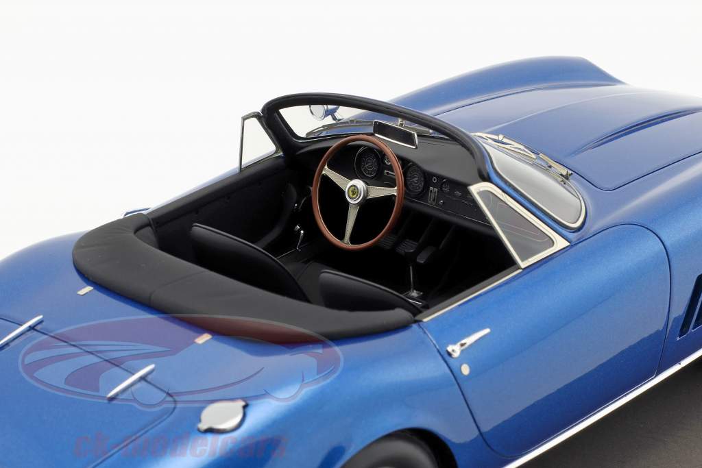 Ferrari 275 GTS/4 N.A.R.T 年 1967 Steve McQueen 蓝 金属的 1:18 BBR