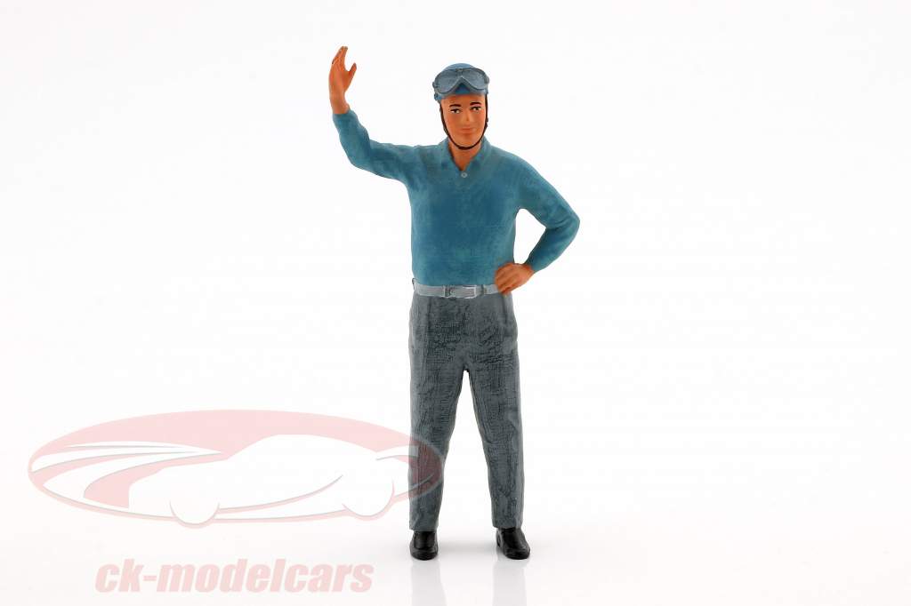 Alberto Ascari bestuurder figuur 1:18 FigurenManufaktur