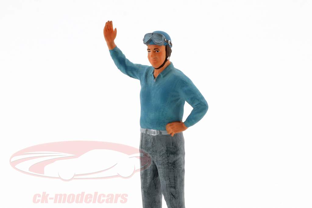 Alberto Ascari bestuurder figuur 1:18 FigurenManufaktur
