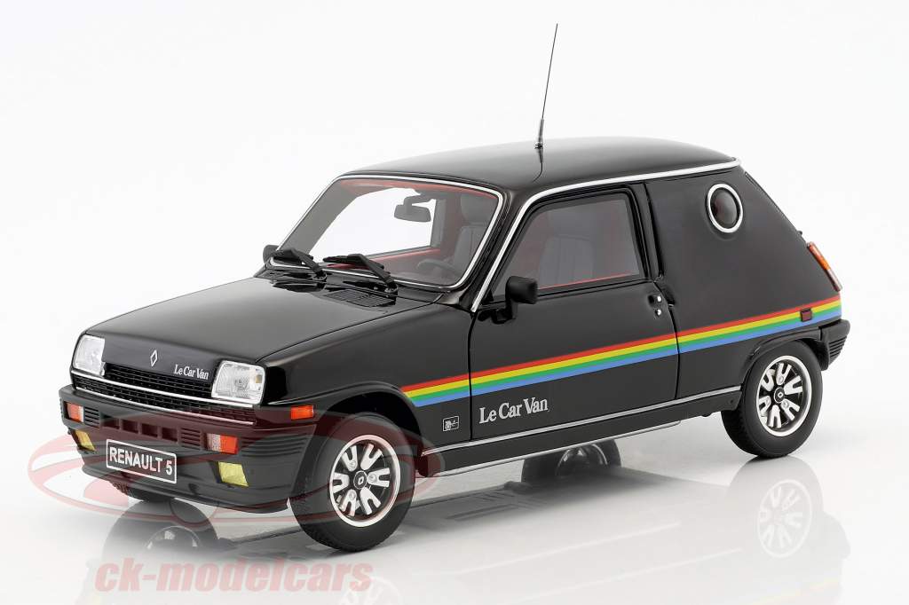 Renault 5 Le Car Van année de construction 1980 noir 1:18 OttOmobile