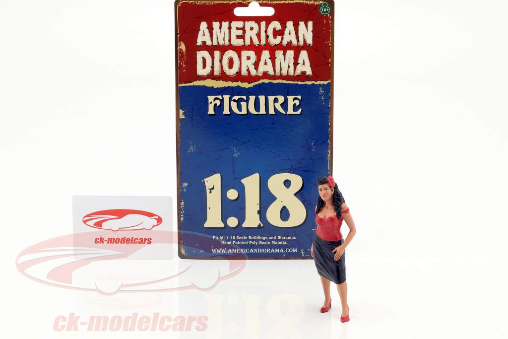 Hanging Out 2 Rosa figura 1:18 American Diorama