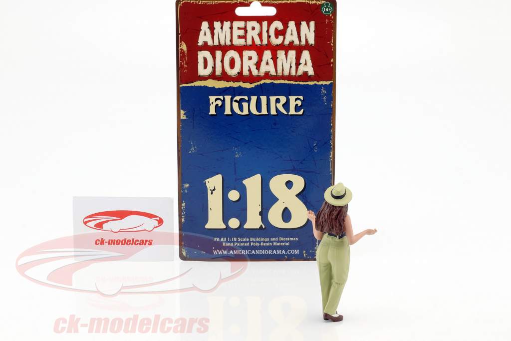 Hanging Out 2 Tanya figure 1:18 American Diorama